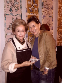 Hilda Orantes y Loredana Dall'amico